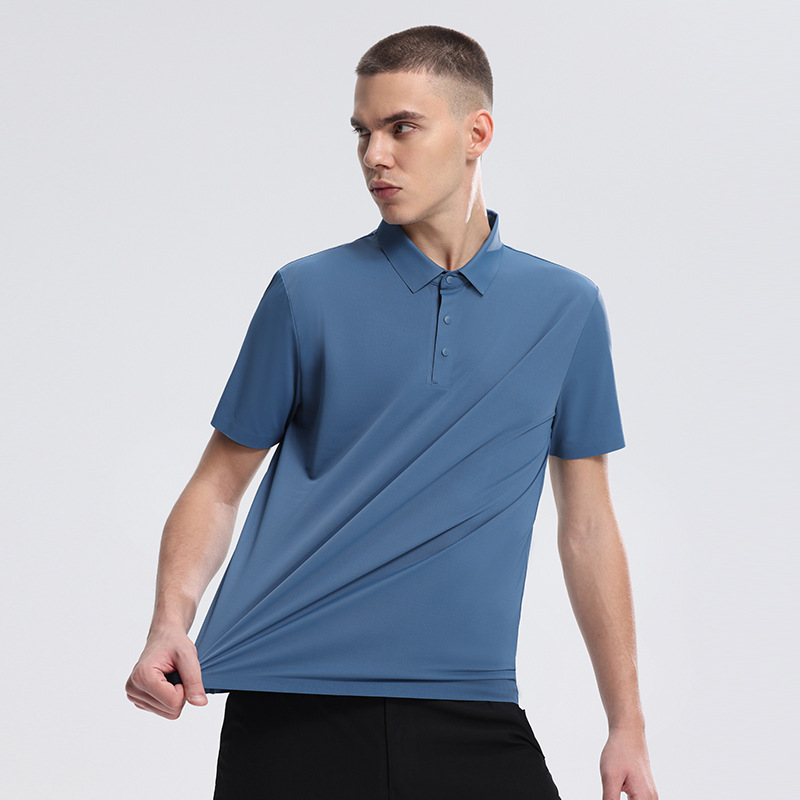 Outdoor Quick-Drying Clothing Polo Shirt Men's Urban Commuting Hiking Sports Tops