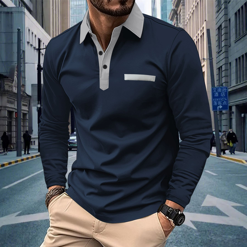 Golf Shirts for Men Dry Fit Men's Polo Shirts Men's Spring And Summer Solid Color Stand Collar Shirt Short Sleeved Casual T Shirt