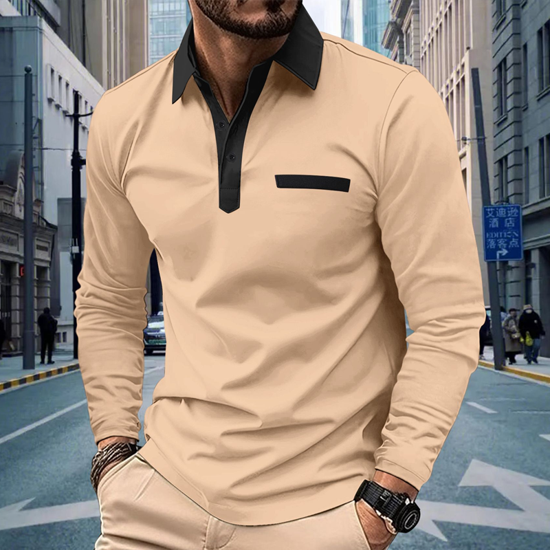 Golf Shirts for Men Dry Fit Men's Polo Shirts Men's Spring And Summer Solid Color Stand Collar Shirt Short Sleeved Casual T Shirt
