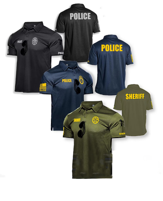 Custom First Responder Tactical Polo Shirts