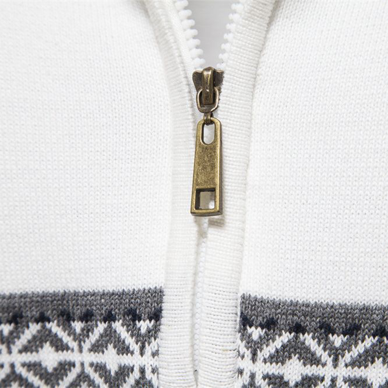 Men's Sweater Long Sleeve Pullover Polo V Neck Dressy Casual Top Men's Stylish Color Blocked Large Cotton Sweater
