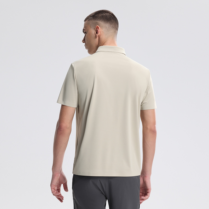 Outdoor Quick-Drying Clothing Polo Shirt Men's Urban Commuting Hiking Sports Tops