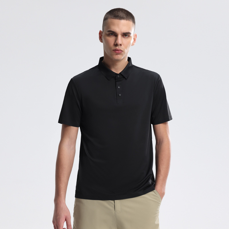 Outdoor Quick-Drying Clothing Polo Shirt Men's Urban Commuting Hiking Sports Tops